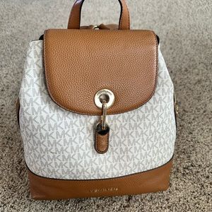 Michael Kors leather backpack